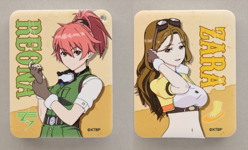 グッズ 電化製品 荒野のコトブキ飛行隊 Usbケーブル レオナ ザラ アニメイト