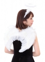 【コスプレ-衣装】ノンキャラオリジナル エンジェルパーツセット・ホワイトの画像
