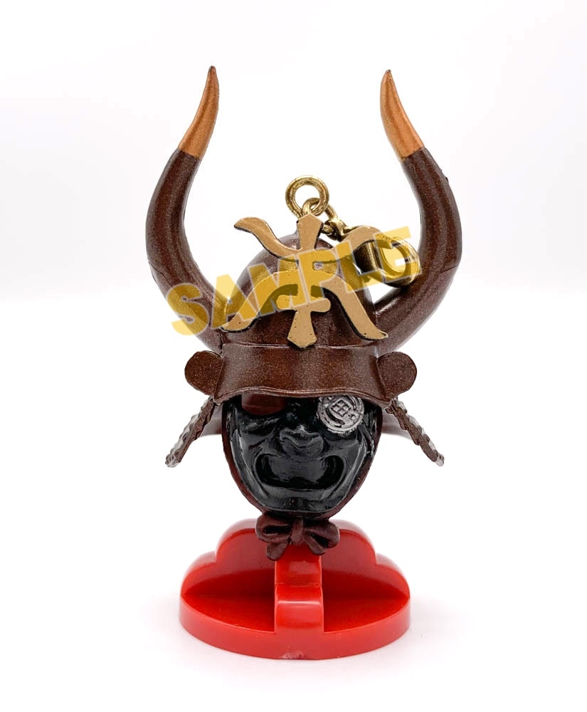 【グッズ-ストラップ】戦国兜根付 山本勘助