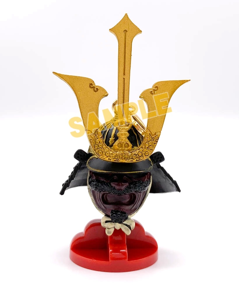 【グッズ-ストラップ】戦国兜根付 最上義光