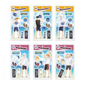 グッズ-ステッカー】ハイキュー!! アクリルステッカー ビーチボールVer 