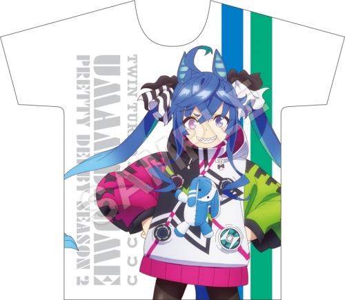 グッズ Tシャツ ウマ娘 プリティーダービー Season 2 フルカラーtシャツ ツインターボ Xl アニメイト
