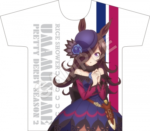 グッズ Tシャツ ウマ娘 プリティーダービー Season 2 フルカラーtシャツ ライスシャワー Xl アニメイト