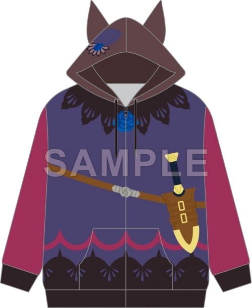 グッズ ジャンパー コート ウマ娘 プリティーダービー Season 2 フルカラーパーカー ライスシャワー アニメイト