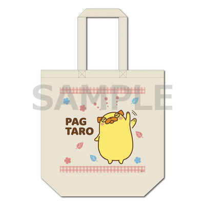 【グッズ-バッグ】おじさんはカワイイものがお好き。 パグ太郎 トートバッグ(おーい)【再販】