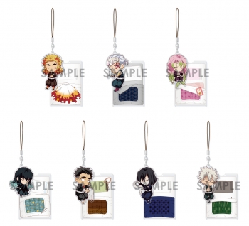 グッズ-ストラップ】鬼滅の刃 おやすみアクリルストラップ 第2弾 