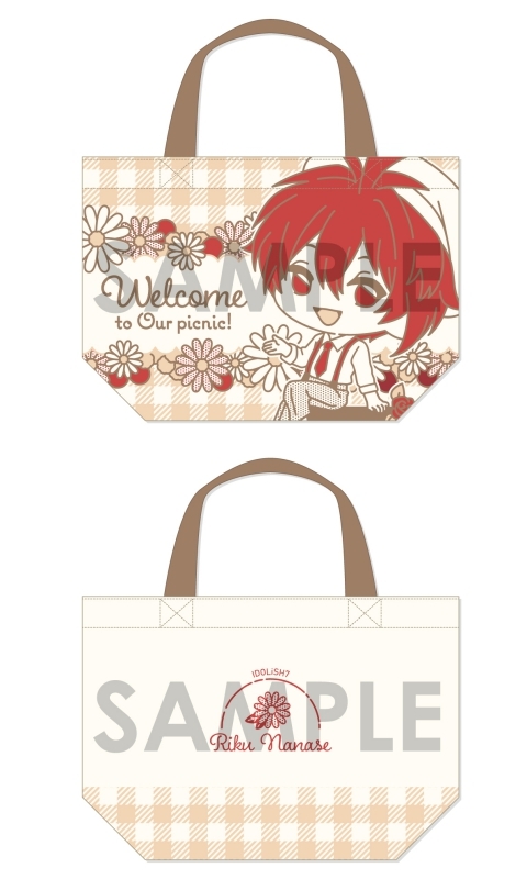 【グッズ-バッグ】アイドリッシュセブン ミニトートバッグ～Picnic～ G.七瀬陸【アニメイト限定】