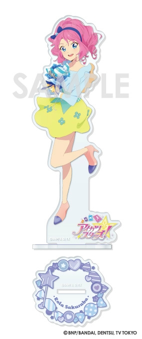 グッズ スタンドポップ アイカツスターズ アクリルスタンド パステルキャンディ 2 桜庭ローラ アニメイト限定 アニメイト