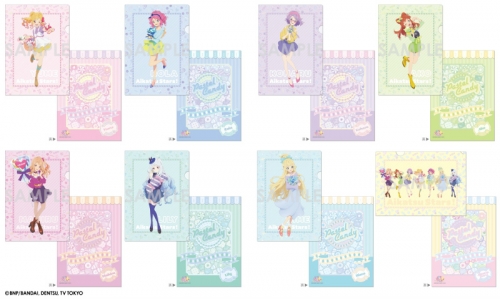 グッズ クリアファイル アイカツスターズ クリアファイル パステルキャンディ 1 虹野ゆめ 桜庭ローラ アニメイト限定 アニメイト