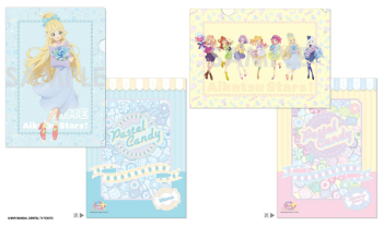 グッズ-クリアファイル】アイカツスターズ！ クリアファイル-パステル 