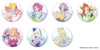 グッズ-バッチ】アイカツスターズ！ トレーディング缶バッジ-パステル 
