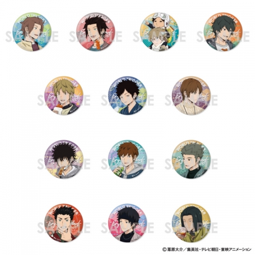 グッズ バッチ ワールドトリガー トレーディング缶バッジ Enjoy Holiday アニメイト特典付 アニメイト