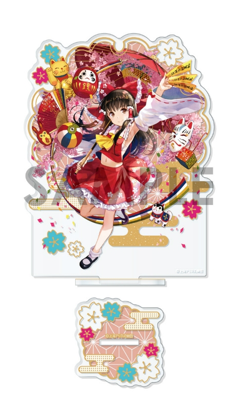 グッズ スタンドポップ 東方project アクリルスタンド Brilliant Selection A 博麗霊夢 アニメイト限定 アニメイト