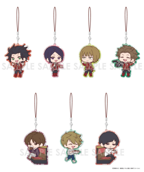 グッズ ストラップ ワールドトリガー ビジュアルカラーアクリルストラップ Box B アニメイト