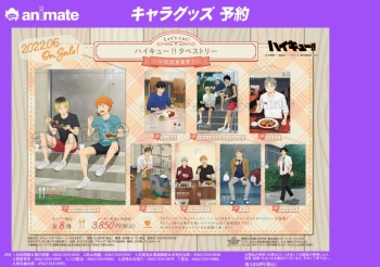 グッズ-タペストリー】ハイキュー!! タペストリー -いただきます！- 5 