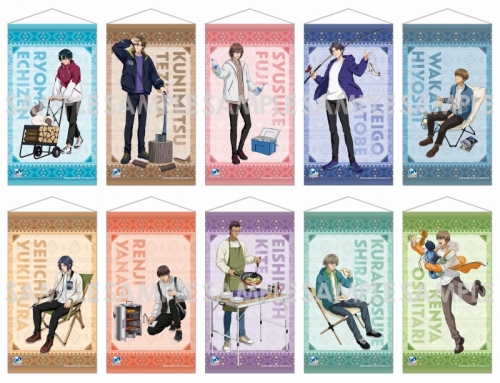 グッズ-タペストリー】新テニスの王子様 タペストリー-Camping- 7.柳  