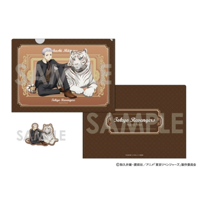 【グッズ-セットもの】東京リベンジャーズ クリアファイル&ダイカットステッカー ~majestic beast~ 6.三ツ谷隆