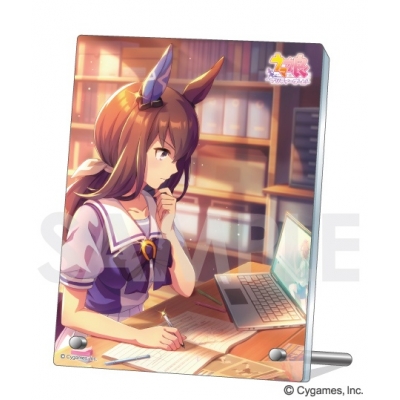 【グッズ-置きもの】ウマ娘 プリティーダービー アクリルプレート Vol.6 3.アドマイヤベガ