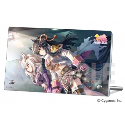 【グッズ-置きもの】ウマ娘 プリティーダービー アクリルプレート Vol.3 4.ナリタブライアン&ビワハヤヒデ【再販】