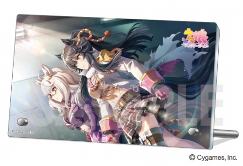 グッズ 置きもの ウマ娘 プリティーダービー アクリルプレート Vol 3 4 ナリタブライアン ビワハヤヒデ 再販 アニメイト