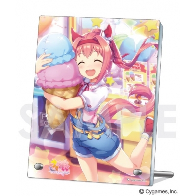 【グッズ-置きもの】ウマ娘 プリティーダービー アクリルプレート Vol.4 3.ハルウララ【再販】
