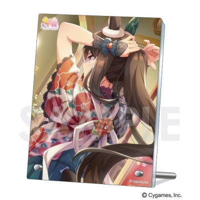 【グッズ-置きもの】ウマ娘 プリティーダービー アクリルプレート Vol.8 3.アドマイヤベガ