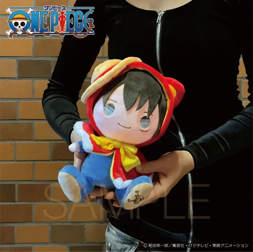 グッズ-ぬいぐるみ】ONE PIECE けもポン ぬいぐるみ モンキー・D 