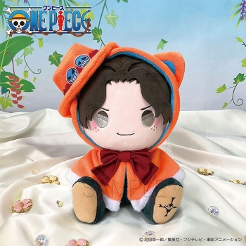 グッズ-ぬいぐるみ】ONE PIECE けもポン ぬいぐるみ ポートガス・D 