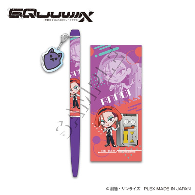 【グッズ-ボールペン】機動戦士Gundam GQuuuuuuX(ジークアクス) ちょこそば ボールペンERABO アンキー