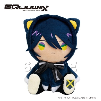 【グッズ-ぬいぐるみ】機動戦士Gundam GQuuuuuuX(ジークアクス) けもポン ぬいぐるみ ニャアン
