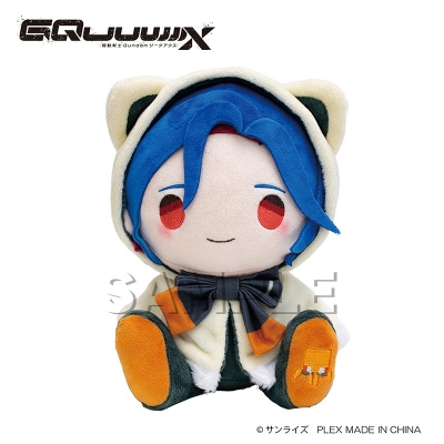 【グッズ-ぬいぐるみ】機動戦士Gundam GQuuuuuuX(ジークアクス) けもポン ぬいぐるみ シュウジ・イトウ