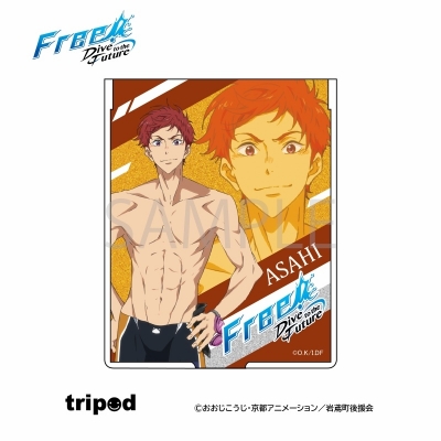 【グッズ-ミラー】Free! -Dive to the Future- ラメ入り二つ折りスタンドミラー 椎名 旭