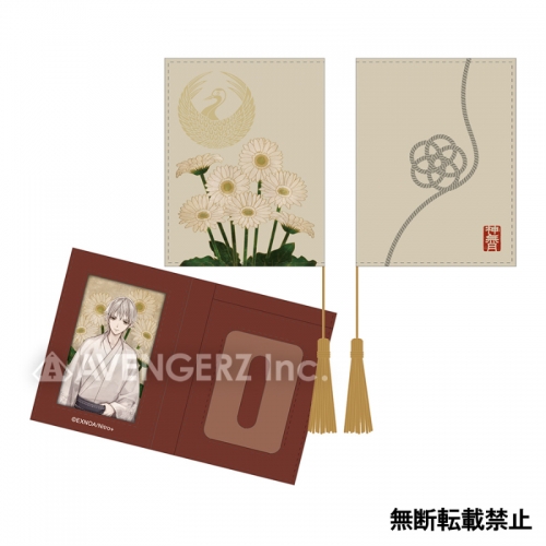 グッズ パスケース 刀剣乱舞 Online 華こよみ絵巻 パスケース 鶴丸国永 アニメイト先行販売 アニメイト