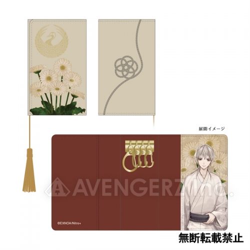 グッズ キーケース 刀剣乱舞 Online 華こよみ絵巻 キーケース 鶴丸国永 アニメイト先行販売 アニメイト