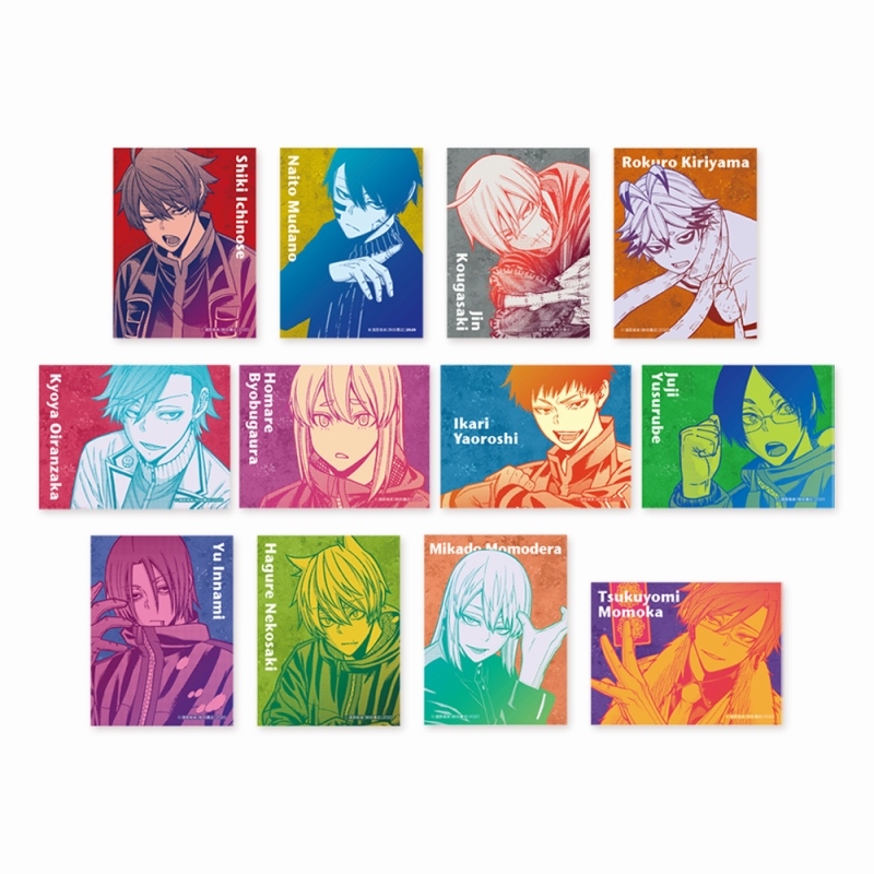 グッズ ステッカー 桃源暗鬼 ステッカーコレクション アニメイト限定 アニメイト グッズ ステッカー 桃源暗鬼 ステッカーコレクション アニメイト限定 アニメイト