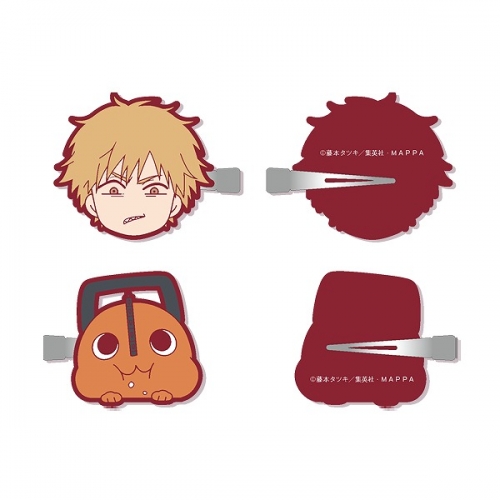 グッズ ヘアバンド チェンソーマン コミラバ ヘアクリップ デンジ ポチタ アニメイト