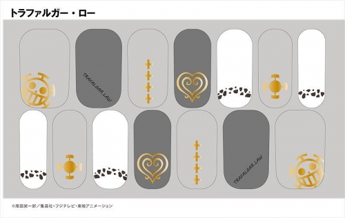 グッズ 化粧雑貨 One Piece ジェルタピネイルシール トラファルガー ロー アニメイト