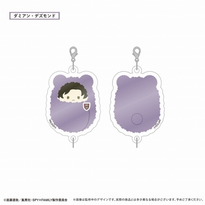 【グッズ-キーホルダー】SPY×FAMILY ぷっくり連結ミニアクリルキーチェーン