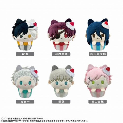グッズ-ぬいぐるみ】WIND BREAKER カップケーキたぴぬい | アニメイト