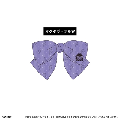【グッズ-ヘアバンド】『ディズニー ツイステッドワンダーランド』 リボンバレッタ オクタヴィネル寮