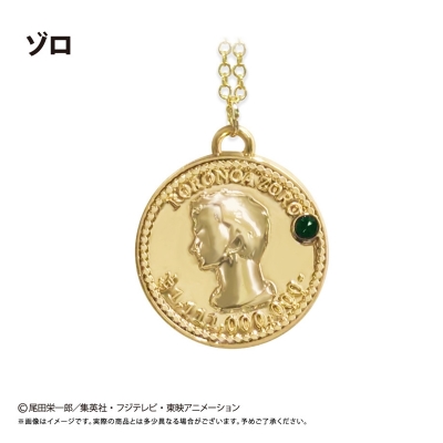 【グッズ-ネックレス】ONE PIECE コインネックレス Vol.5 ゾロ