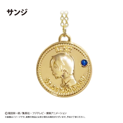 【グッズ-ネックレス】ONE PIECE コインネックレス Vol.6 サンジ