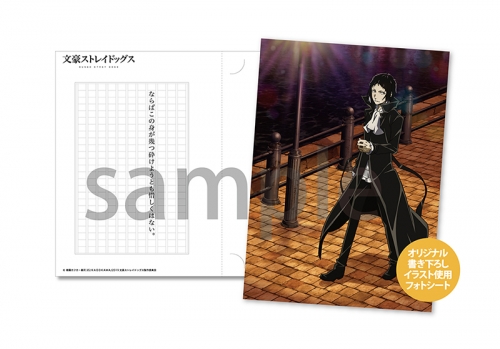 グッズ カード 文豪ストレイドッグス 活動録 フォトシート 芥川龍之介 アニメイト