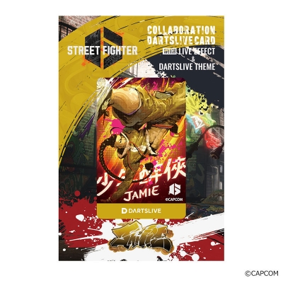 【グッズ-その他】ストリートファイター6 ダーツライブカード 「ジェイミー」