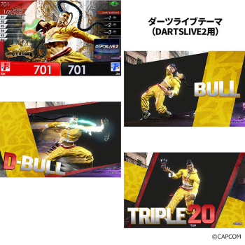 グッズ-その他】ストリートファイター6 ダーツライブカード