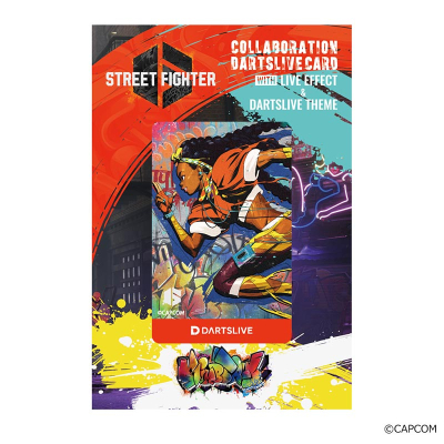 【グッズ-その他】ストリートファイター6 ダーツライブカード 「キンバリー」