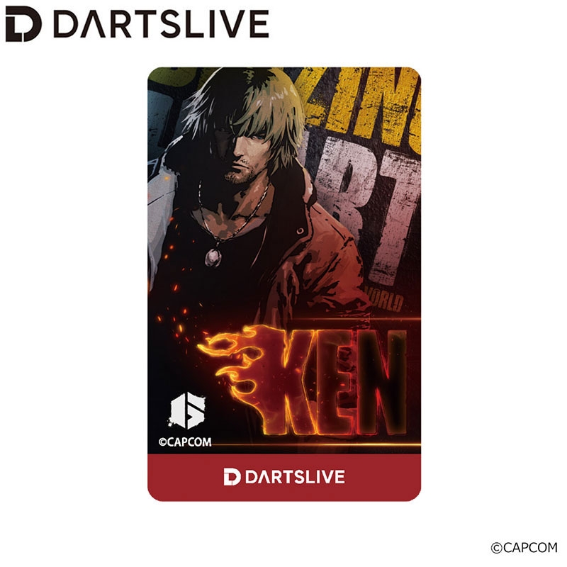 [Good-Others] Street Fighter 6 Darts Live Card “Ken”