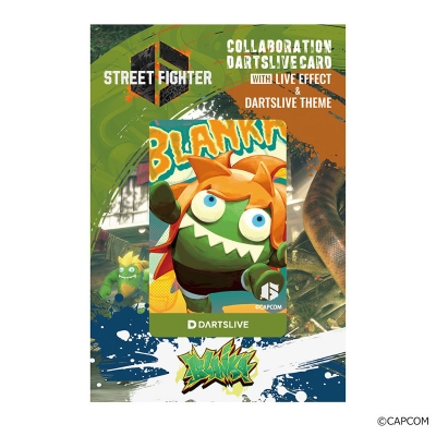 【グッズ-その他】ストリートファイター6 ダーツライブカード 「ブランカ」