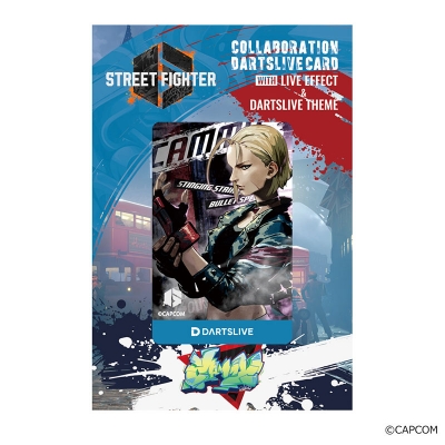 【グッズ-その他】ストリートファイター6 ダーツライブカード 「キャミィ」