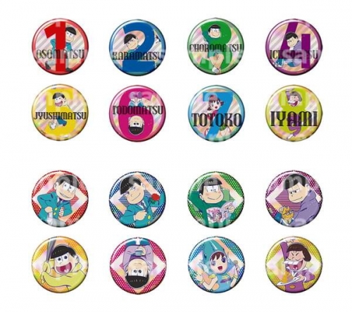 グッズ バッチ おそ松さん トレーディング缶バッジ ジャケットver アニメイト